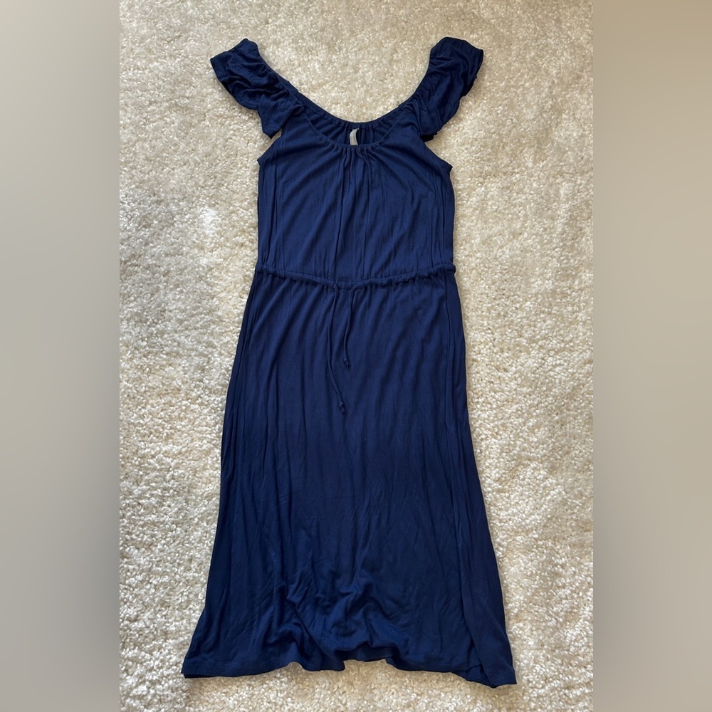 Old Navy Navy Midi Summer Dress